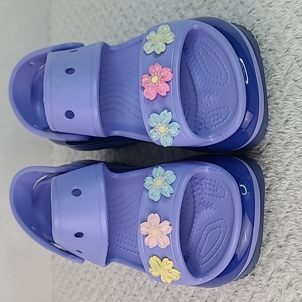 Crocs Classic Mega Crush Sandals Moon Jelly Unisex Platform